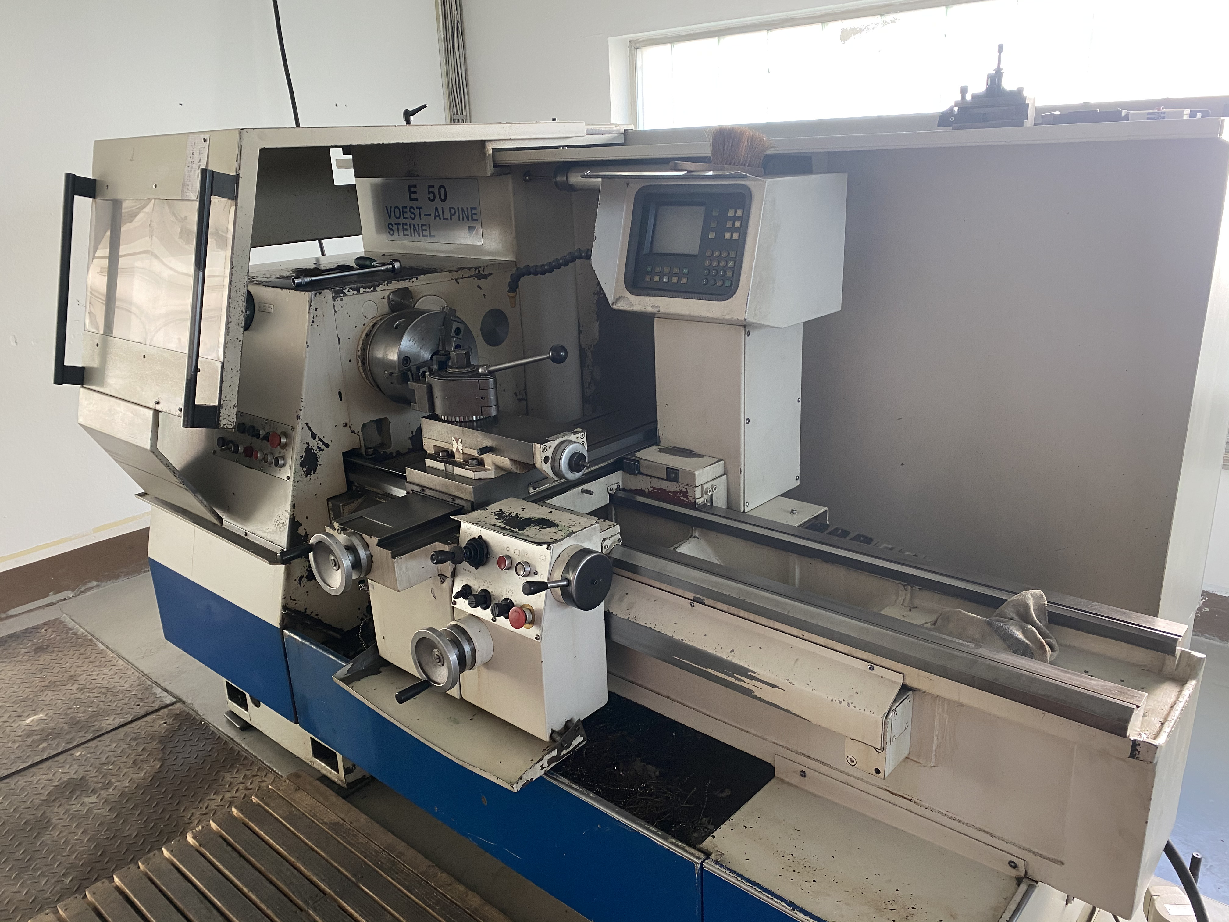 Weiler E50 Drehbank Maschinenbau Fegler