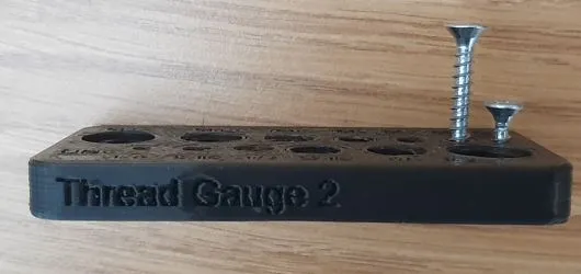 Thread Gauge FDM Print PLA