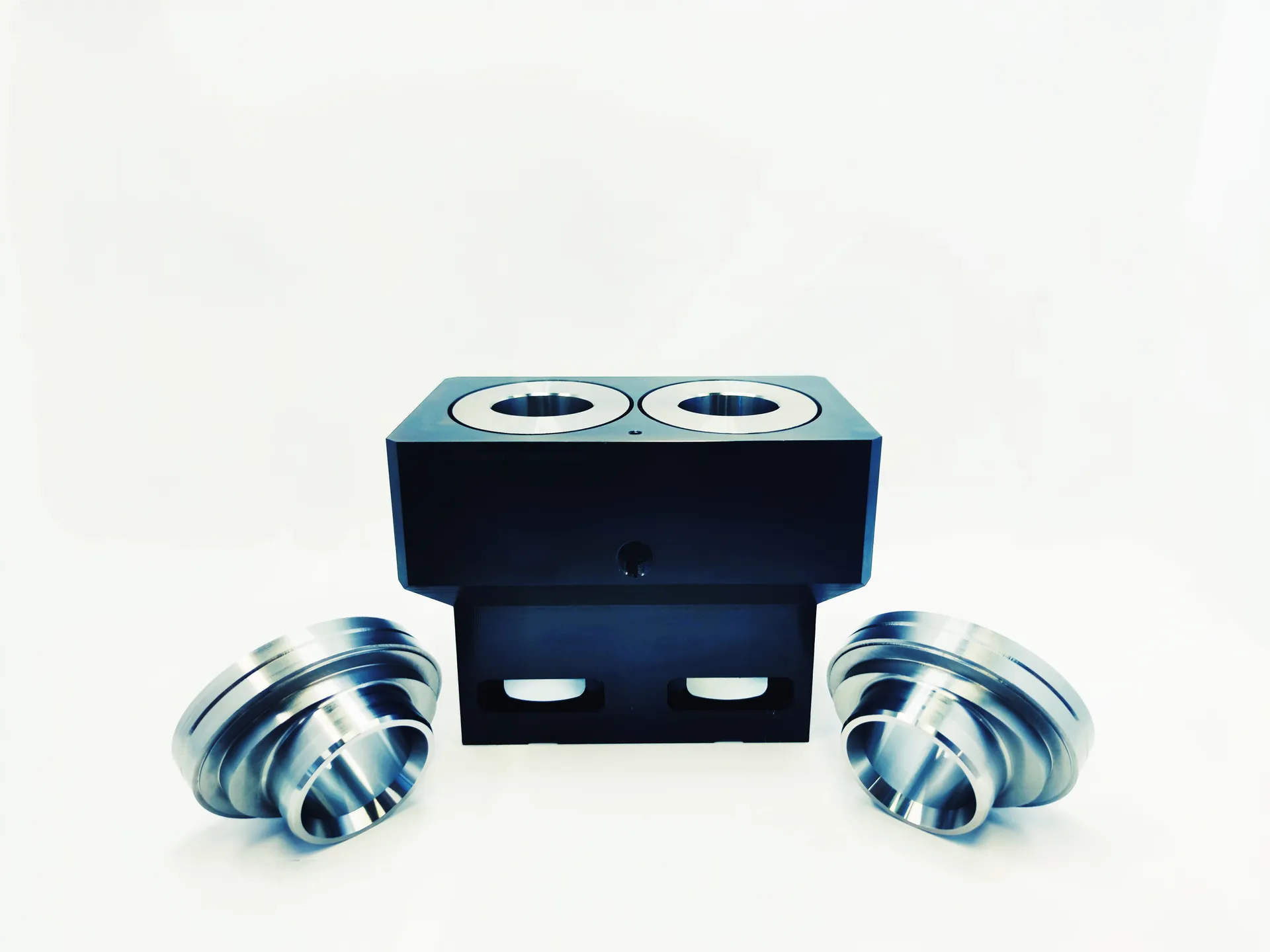 twin elliptical body and piston
