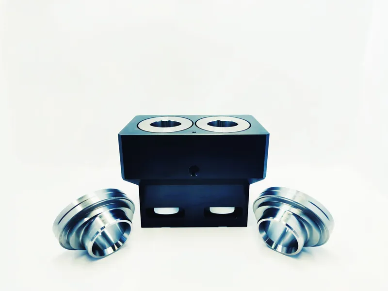 twin elliptical body and piston