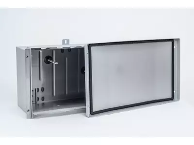 Wechselrichtergehäuse mit Deckel