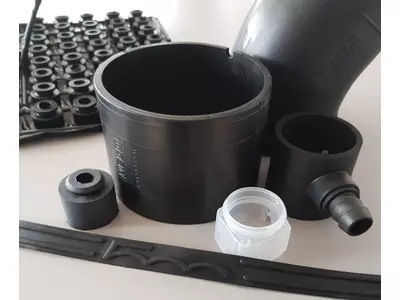 Rubber tubes / grommets / blow-by (blow by) / silicone / fiat / plug