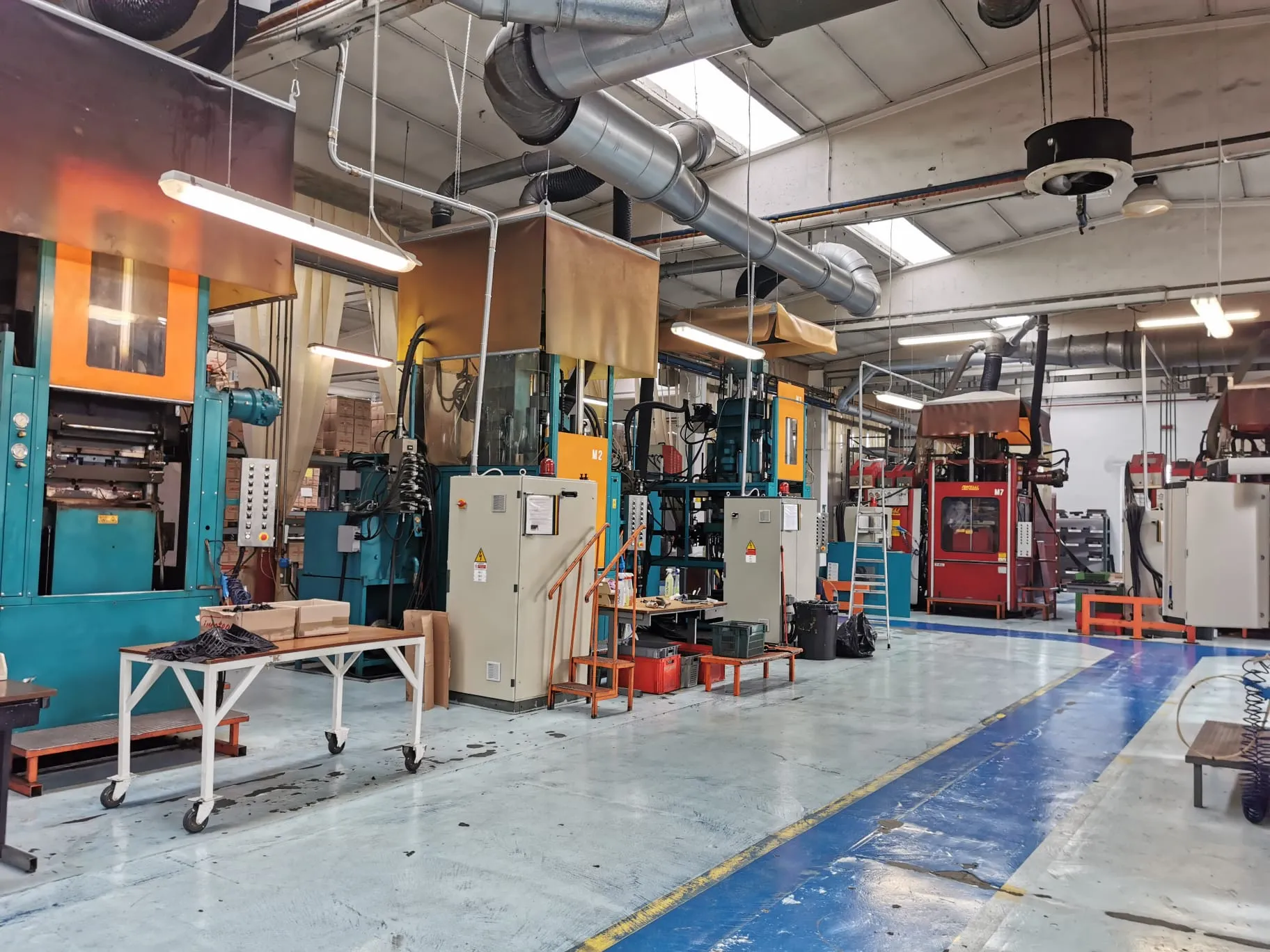 300 to 450 Ton Rubber / silicone Press (9 presses)