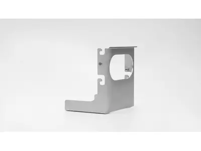 Bracket with rivet nuts