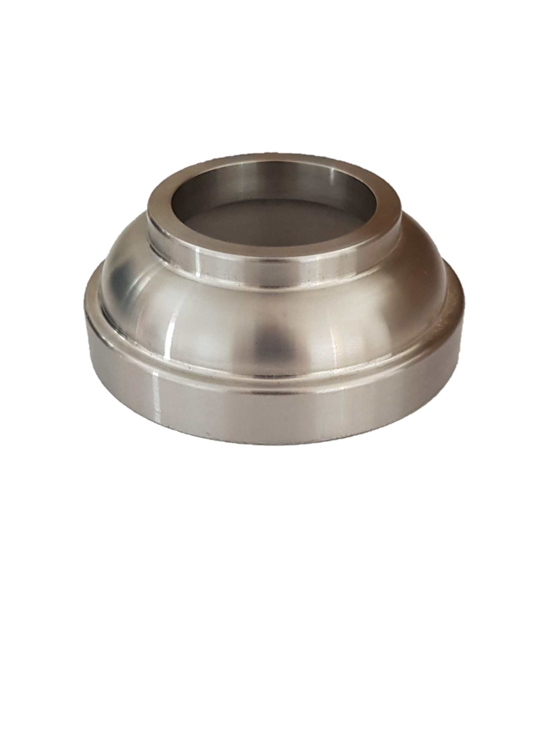 Stainless steel funnel for lever coffee machines