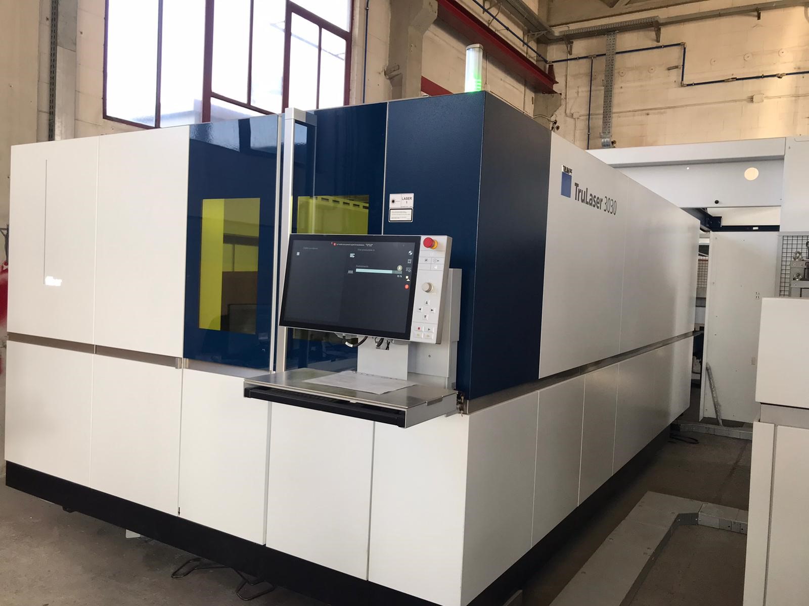 TAGLIO LASER TRULASER 3030 FIBER 6KW