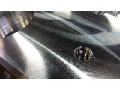 gefräste Oberfläche