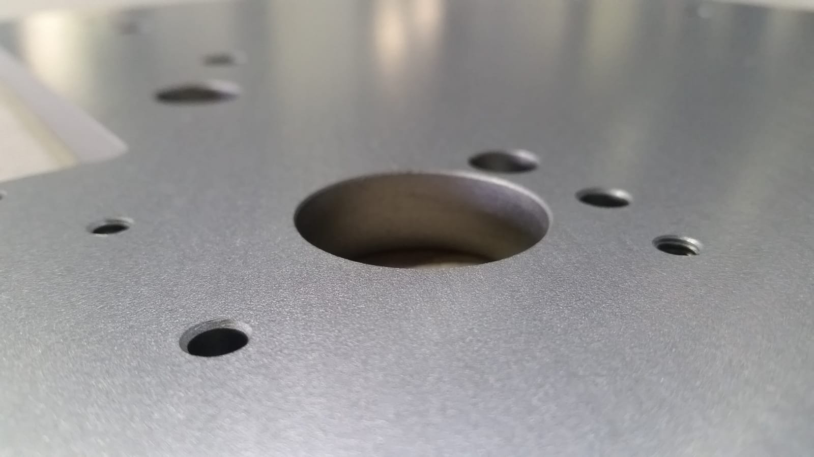 Aluminium Gussplatte 5083 eloxiert