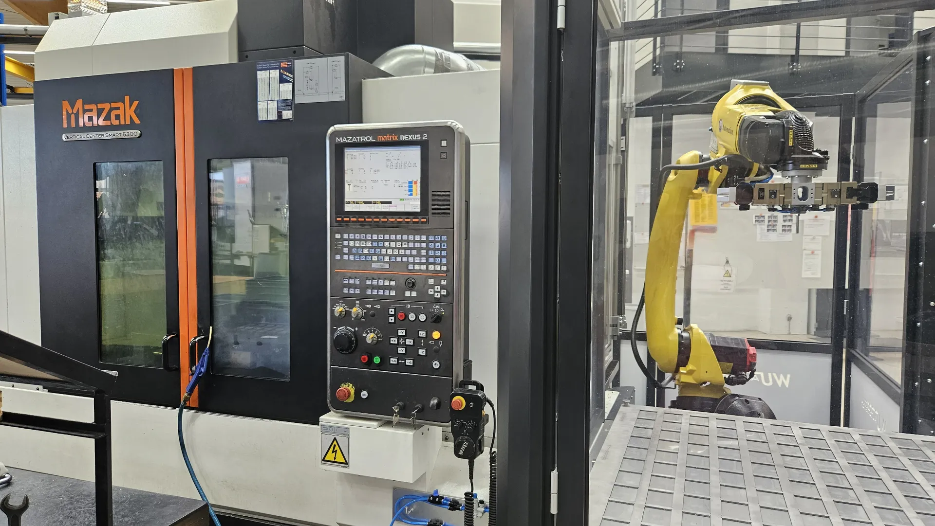 CNC Fräsen mit Beladeroboter