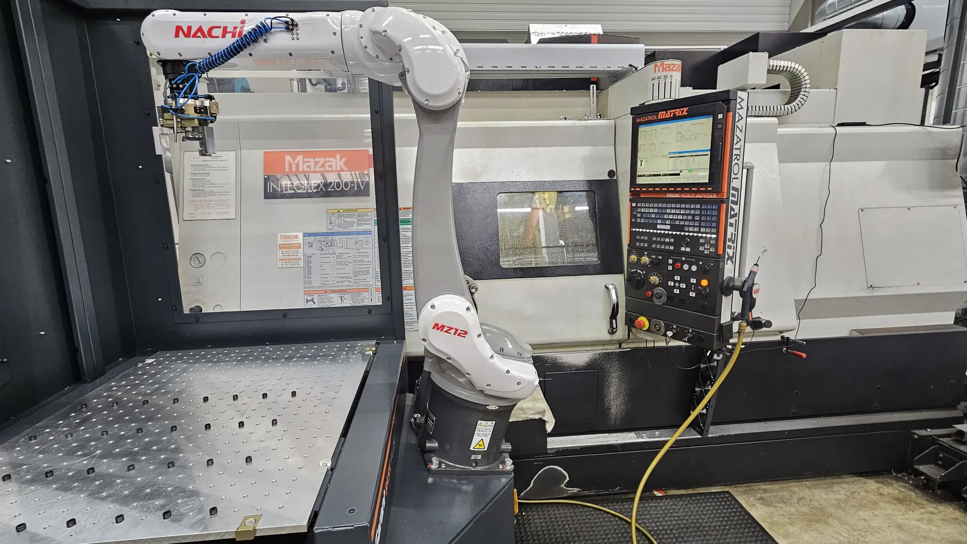 CNC Drehen mit Beladeroboter