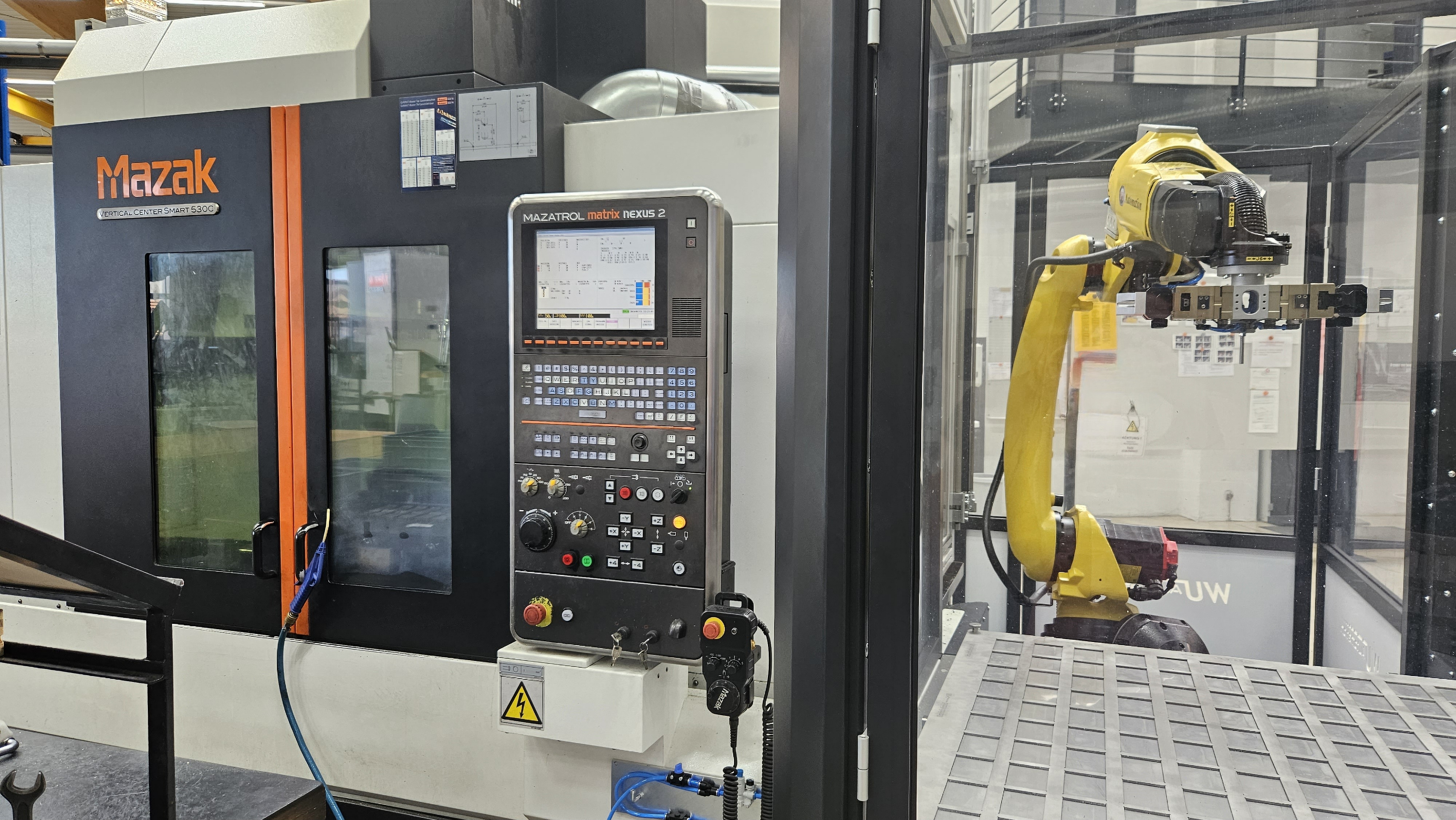 CNC Fräsen mit Beladeroboter