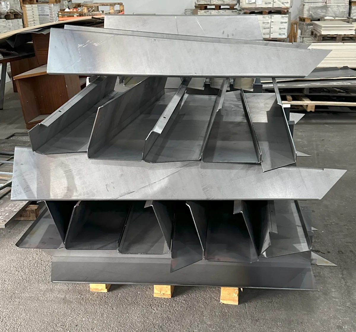 Bended parts
