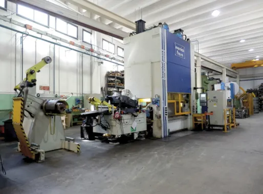 400T eccentric press transfer