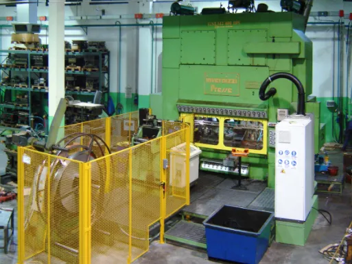 400T eccentric press transfer