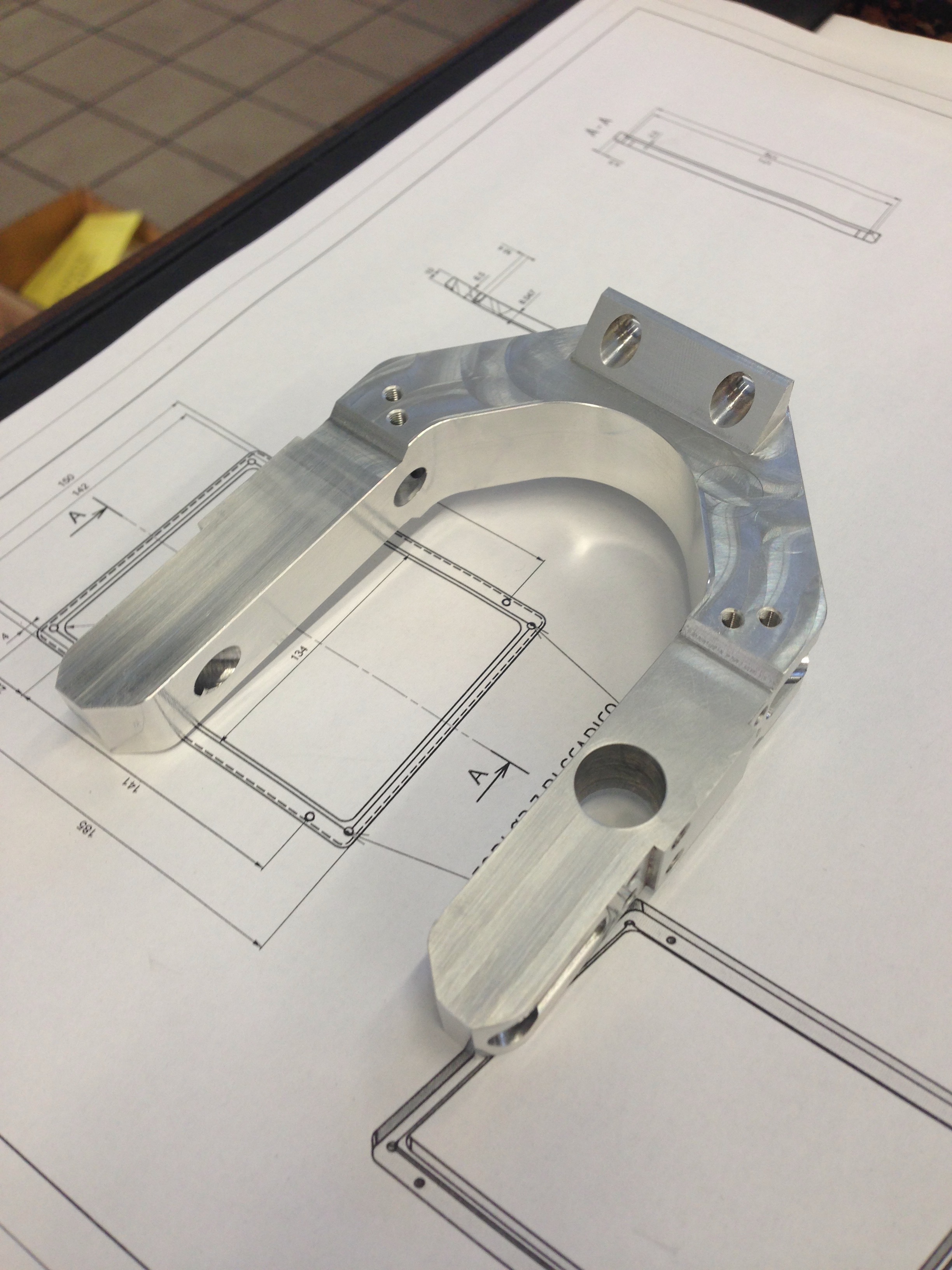 Measuring arm part
