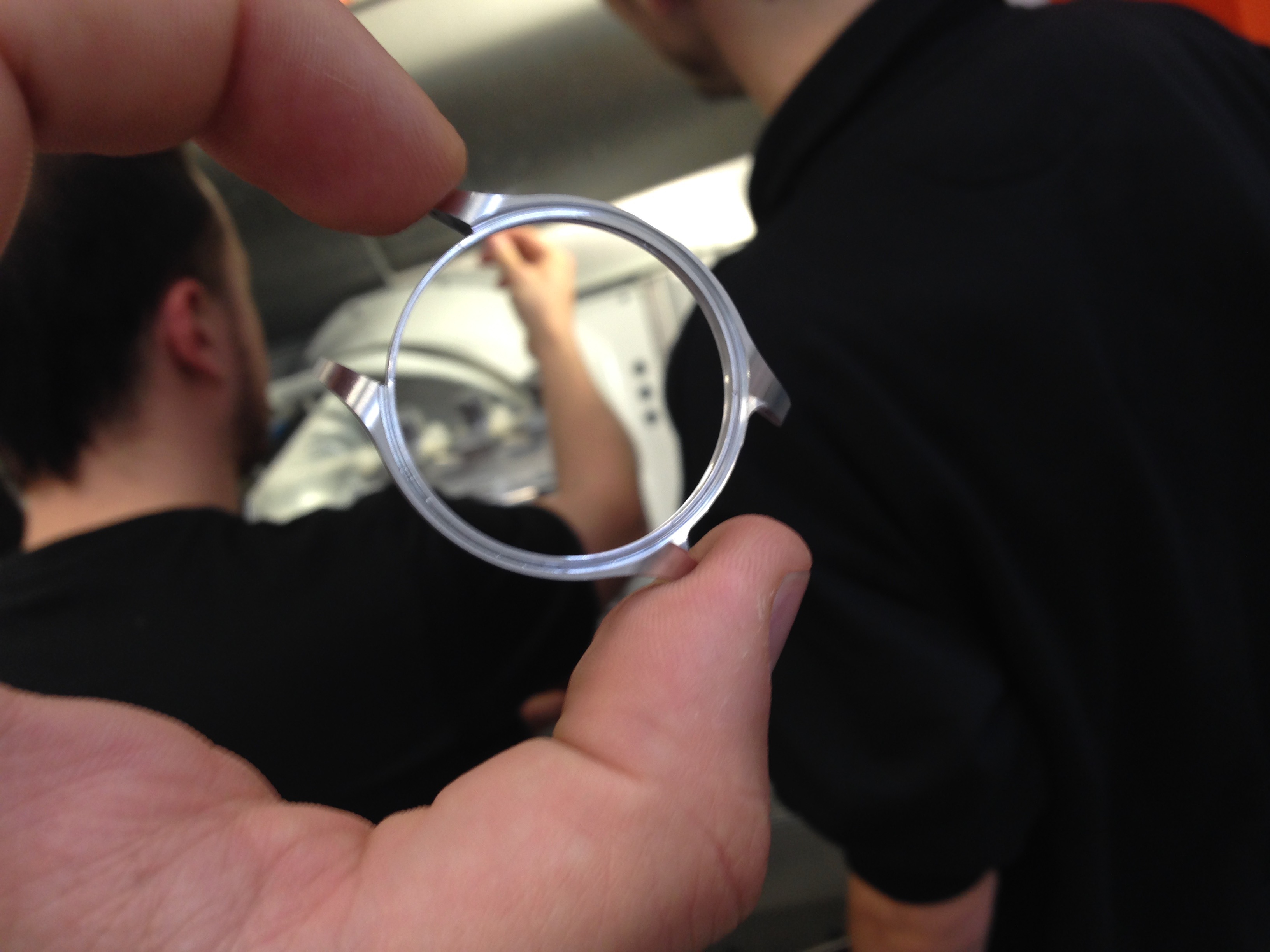 Swiss watch body ring case