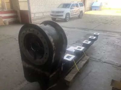 Schweisskonstruktion mit mechanischer Bearbeitung