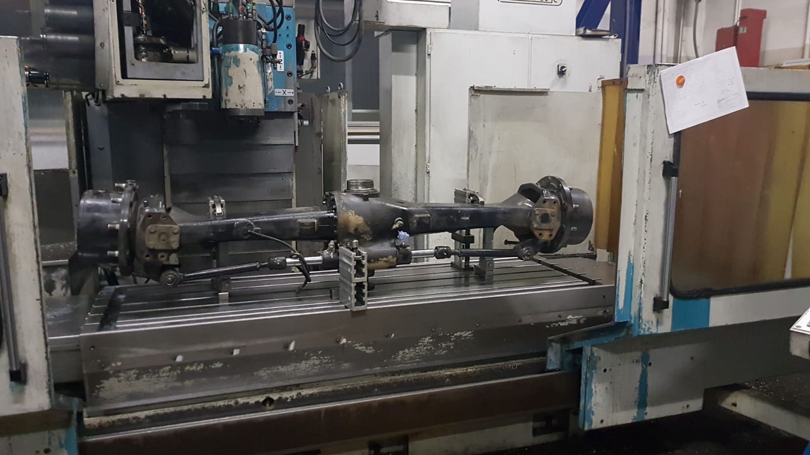 Reparatur von Fahrzeugachsen