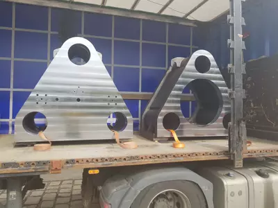 Schweisskonstruktionen mit mechanischer Bearbeitung