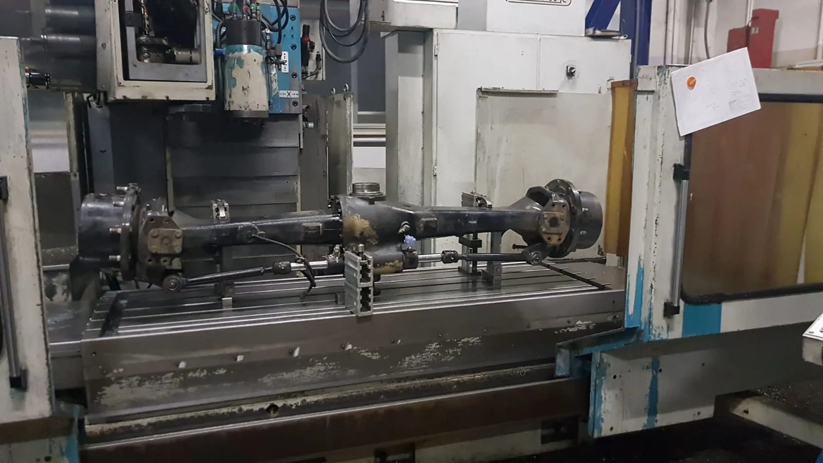 Reparatur von Fahrzeugachsen
