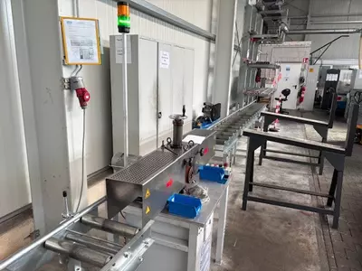 Stangen Signiermaschine