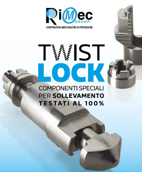 TwistLock componenti speciali per sollevamento