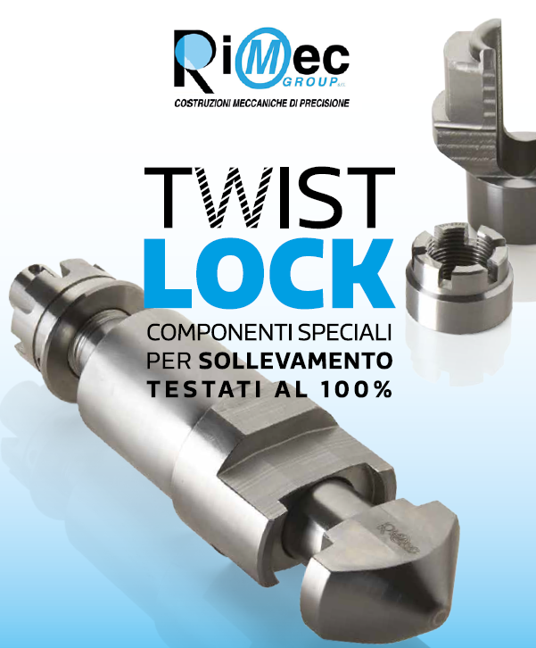 TwistLock componenti speciali per sollevamento