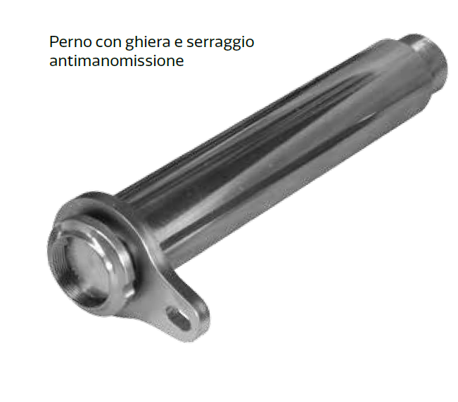 perni con ghiera a serraggio