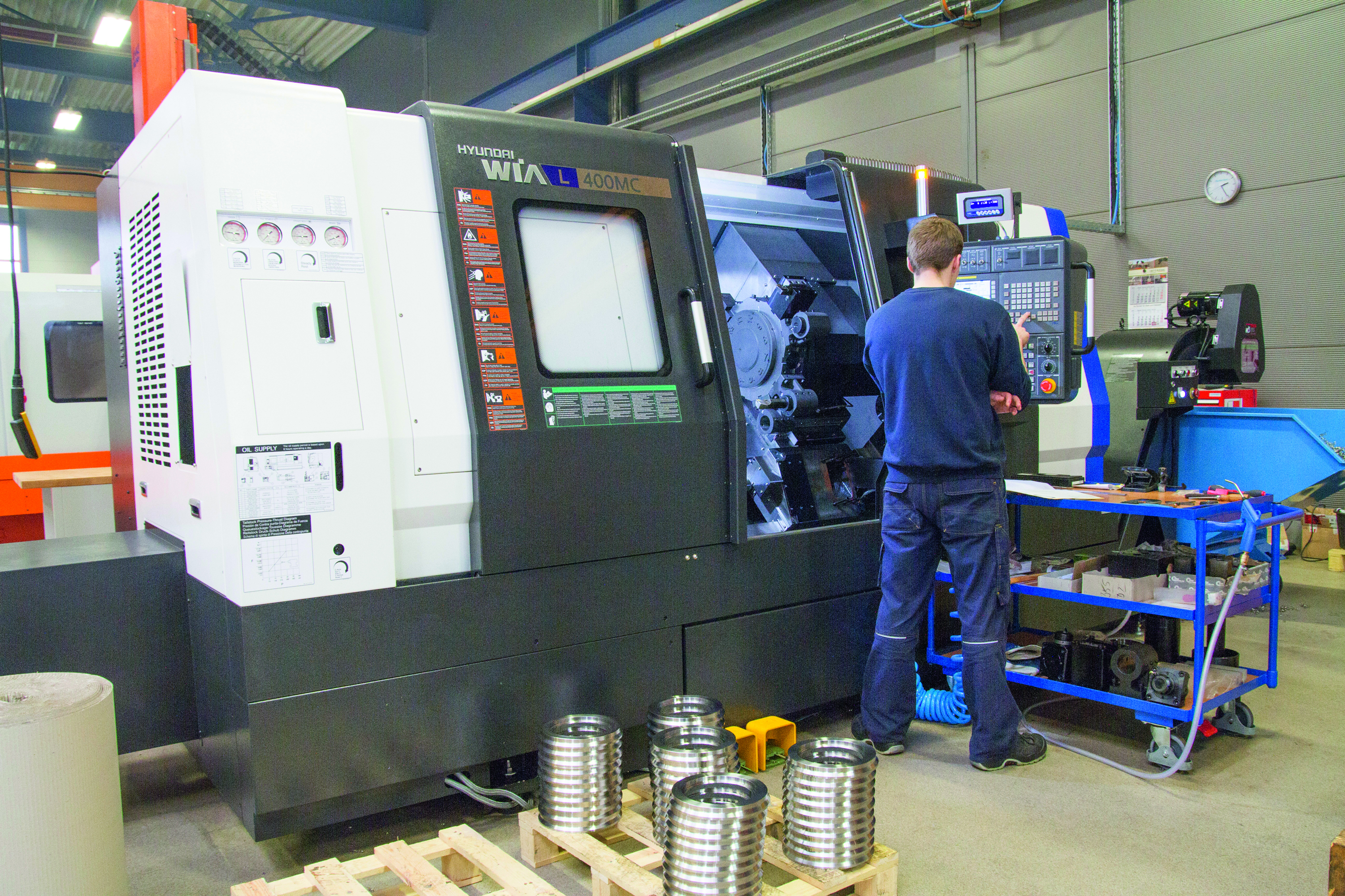 Drehmaschine L400 MC