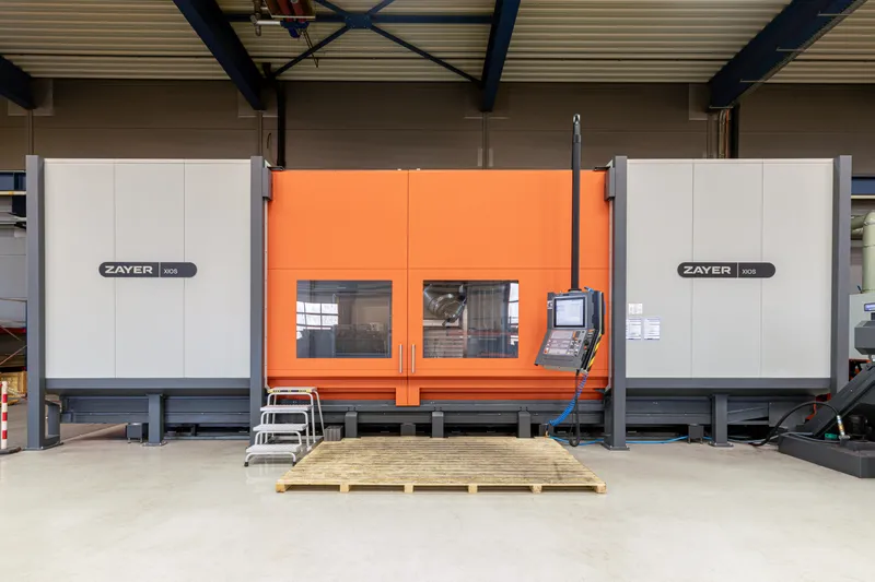 5-Achsen Bettfräsmaschine XIOS 4000