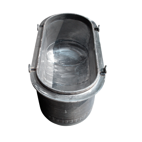 crogiolo per leghe di magnesio