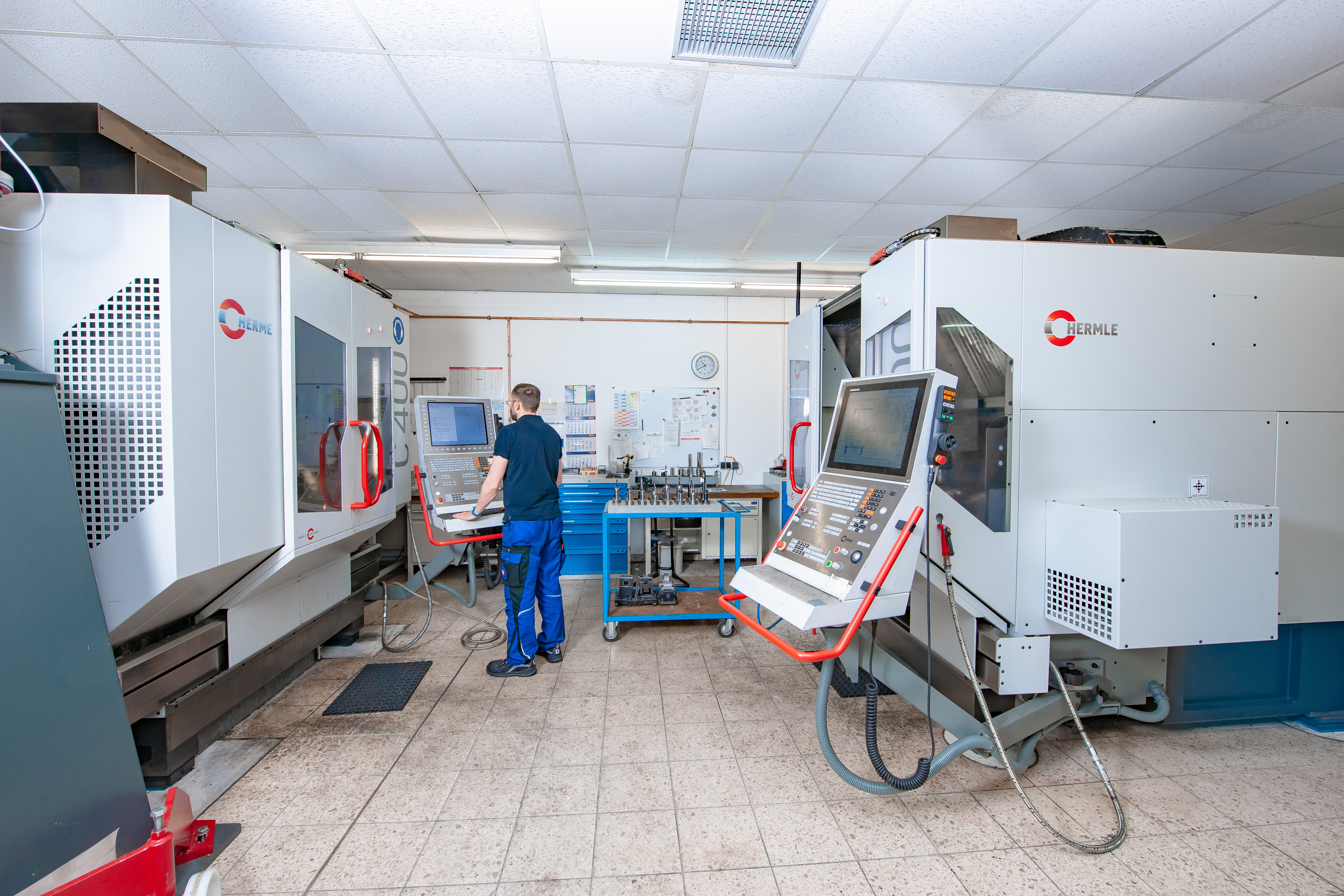 2x Hermle C400 5-Achs-Bearbeitung