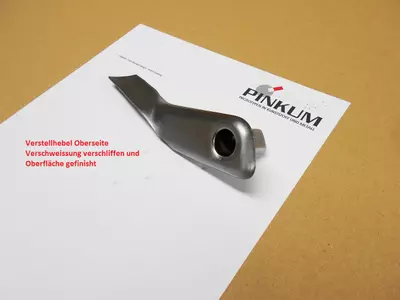 Verstellhebel (Oberseite)