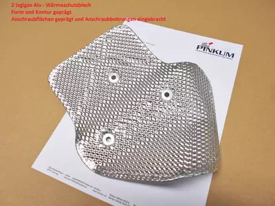 Wärmeschutzblech (Vorderseite)