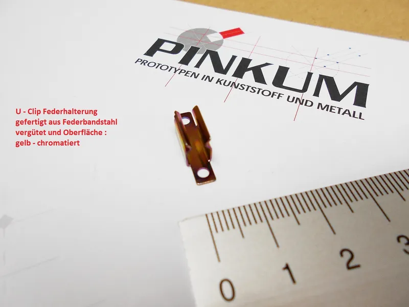 U-Clip Federhalterung