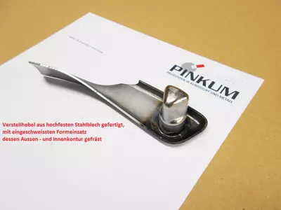 Verstellhebel (Unterseite)