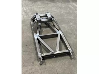 Grundrahmen Stahl (UNP-80 gestrahlt)