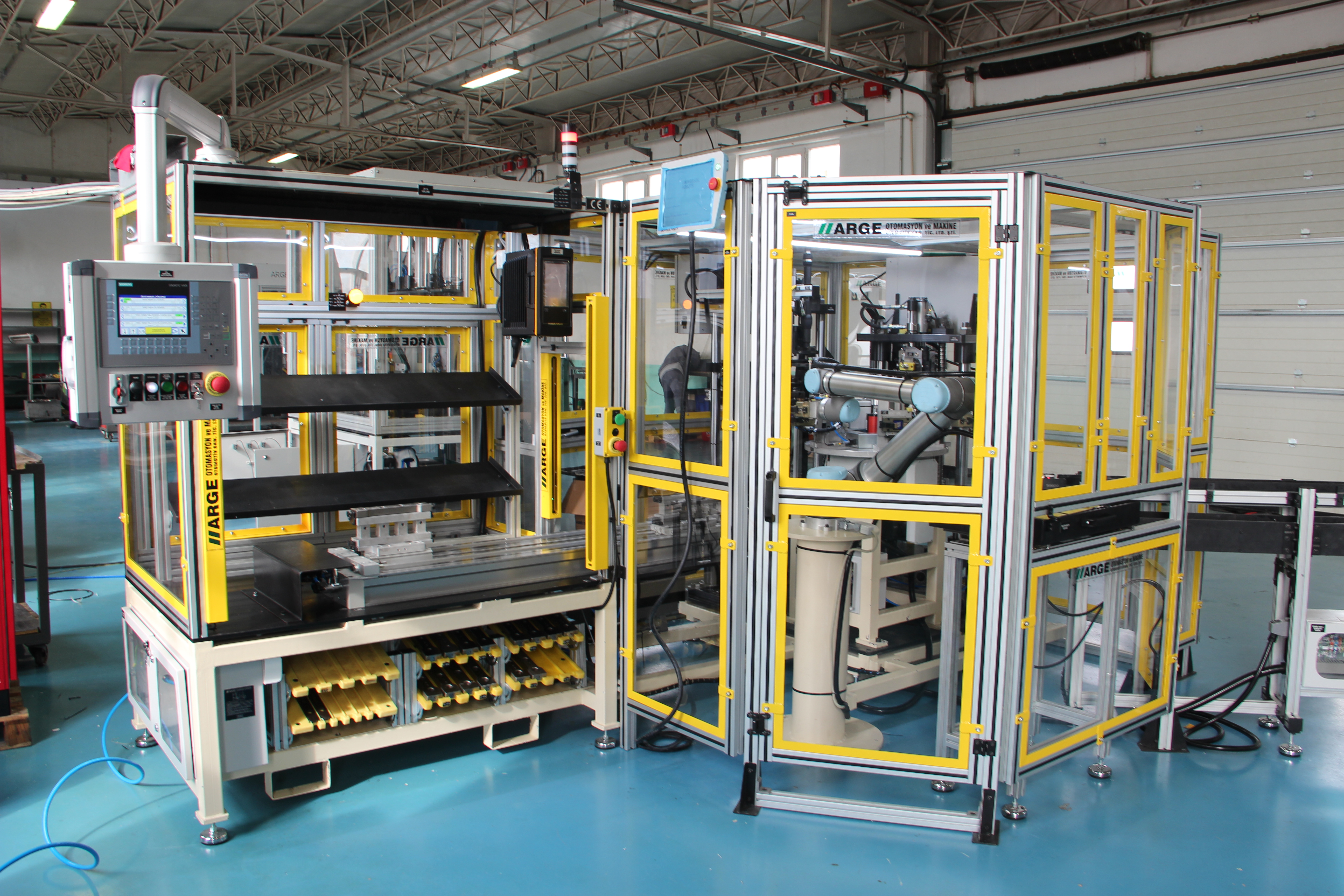 Shock Absorber Piston Rod and Valve Assembly Line