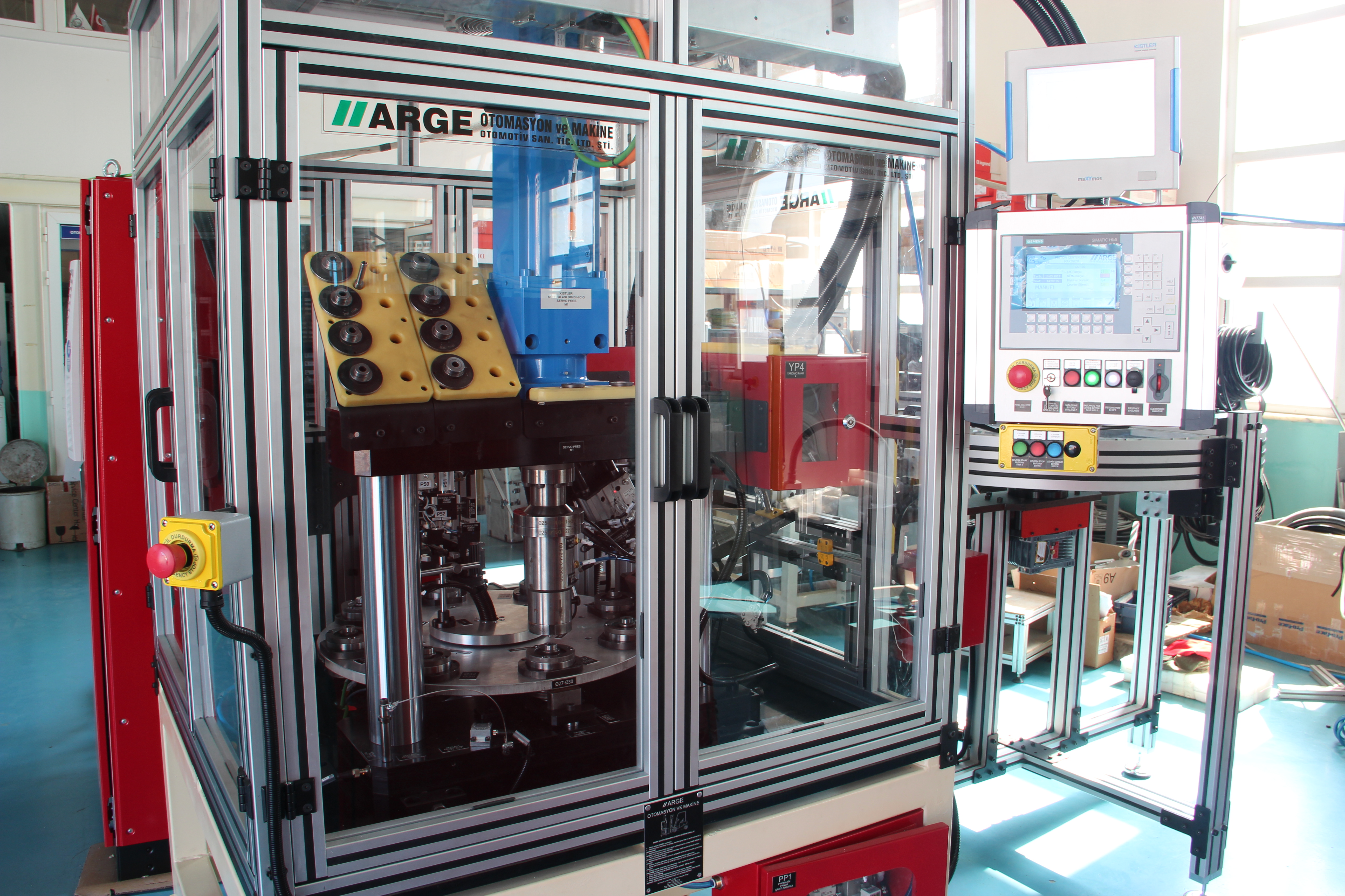 Shock Absorber Piston Coining Machine