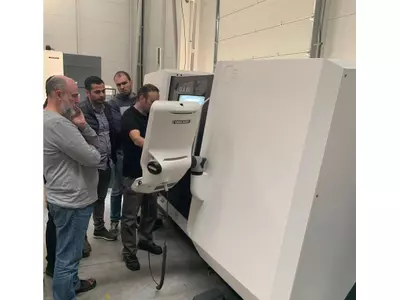 CLX 550 4 axis (C Y) CNC Turning Machine
