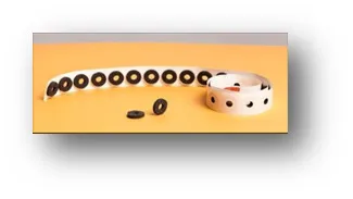 Moosgummi/Zellkautschuk kaschiert