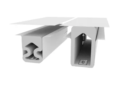 Ausblasbare Dichtung mit RFID Technologie