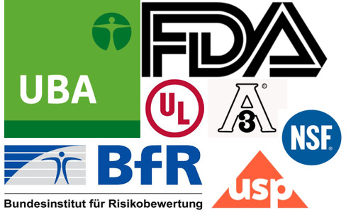Elastomere mit Zulassungen für sensible Märkte wie Pharma- ,Food- und Verpackungsindustrie