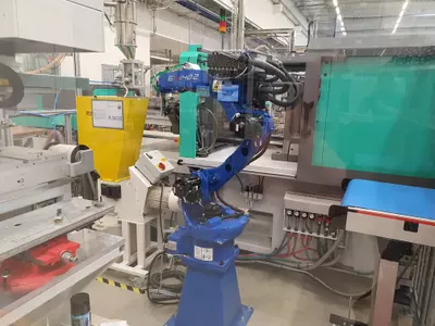 Moderner Maschinenpark