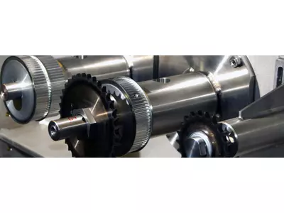 Antriebselemente für drehende WalzenGaletten