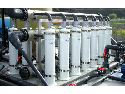 Kunststoffverrohrung für Wasserfiltrationsanlage