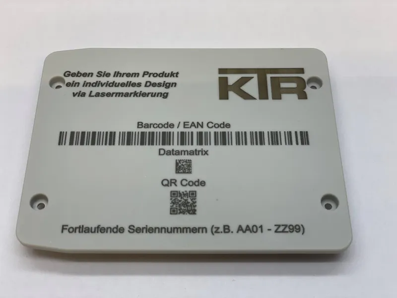 Laserbeschriftung