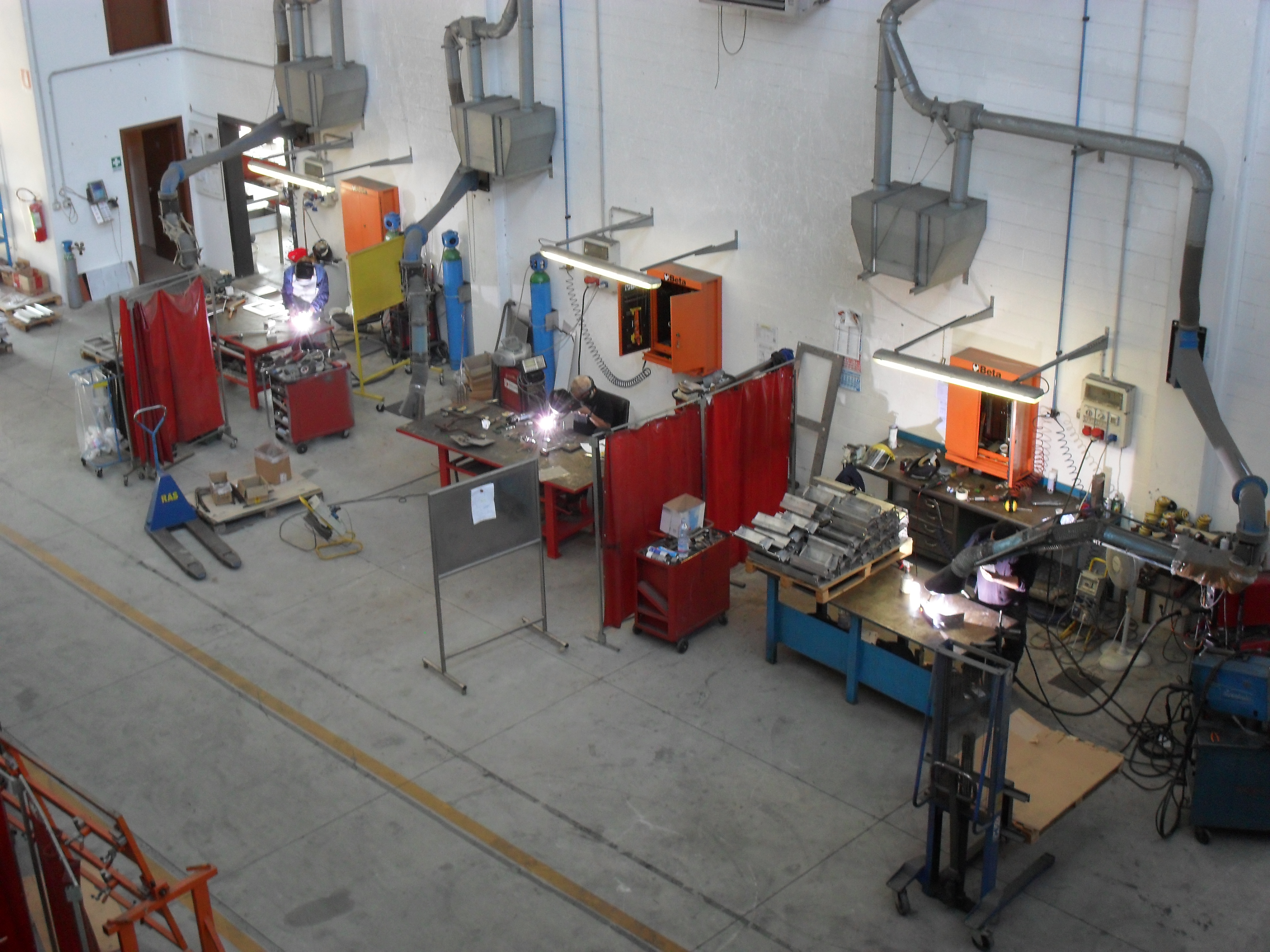 Saldatura/Welding bays
