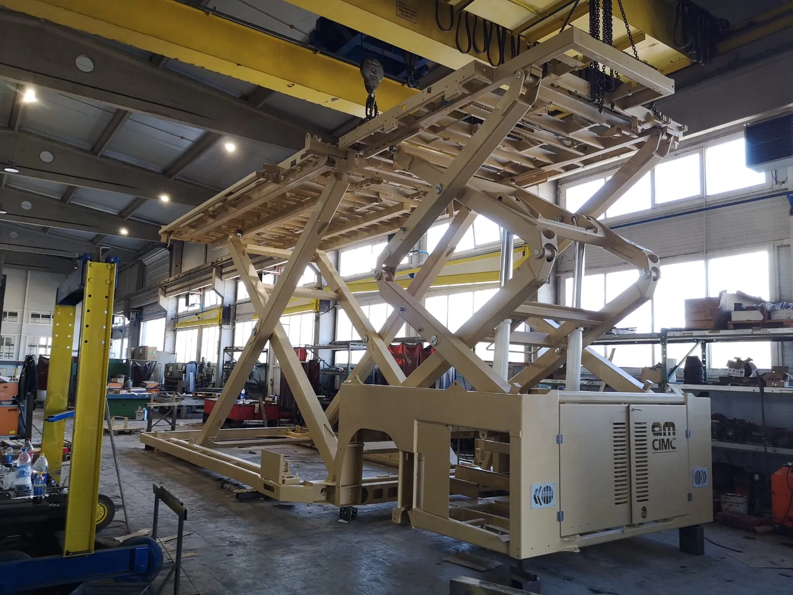 Loader frame