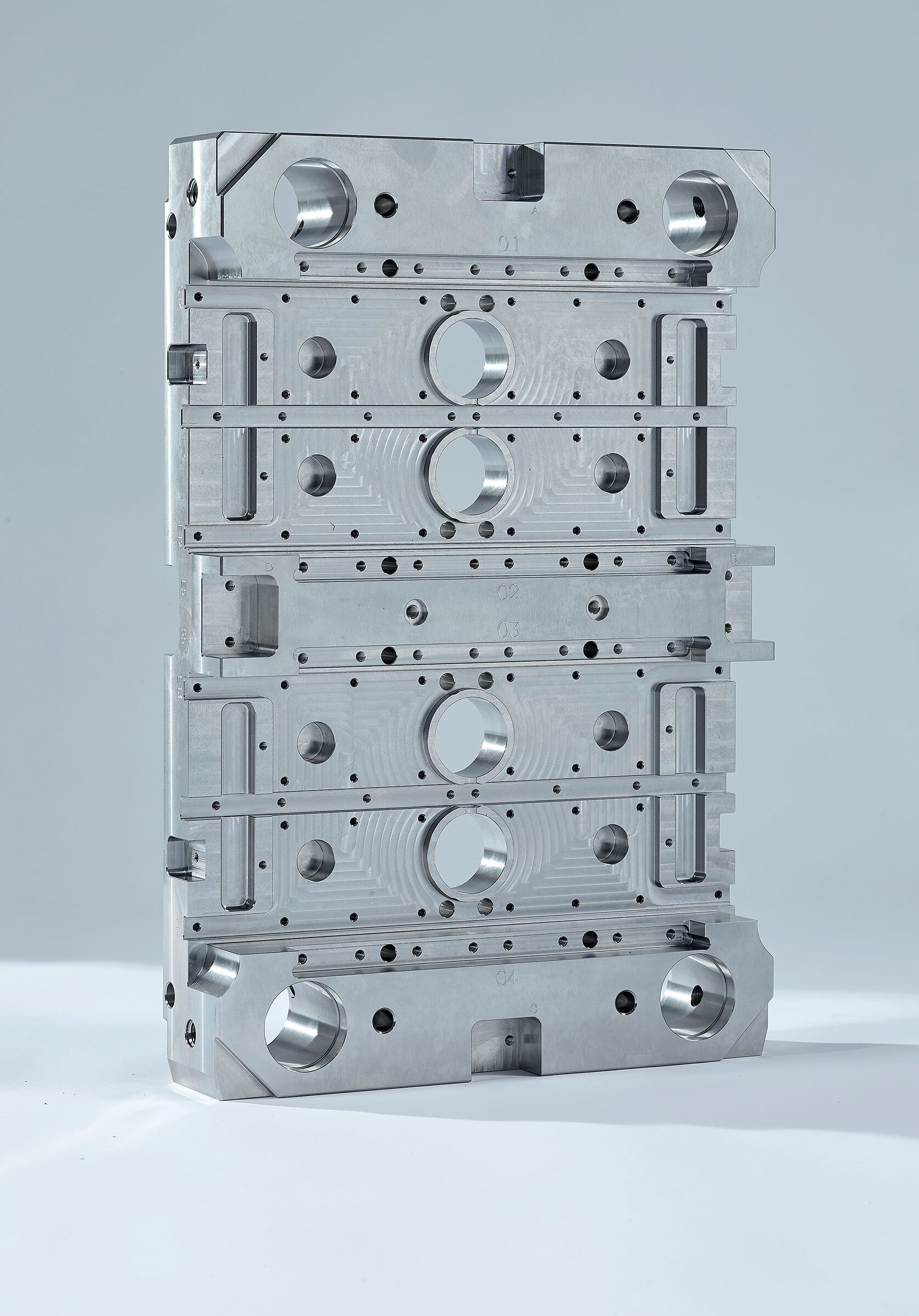 Mould plate